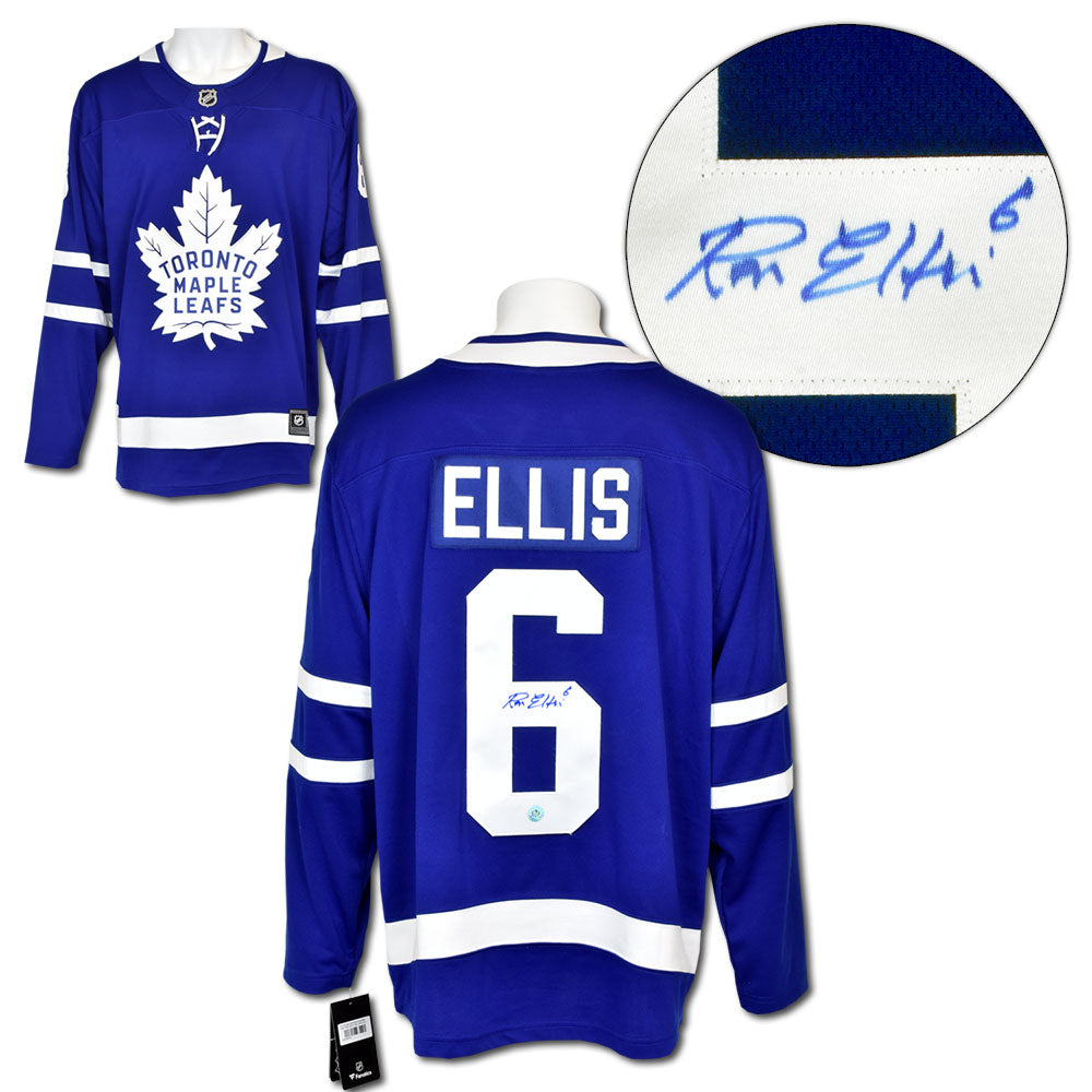 Ron Ellis Toronto Maple Leafs Autographed Fanatics Jersey | AJ Sports.