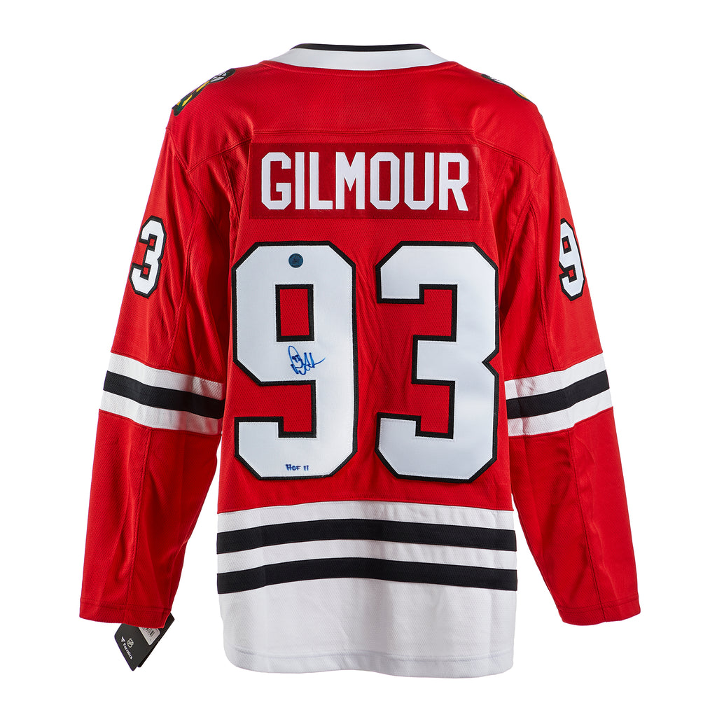 Doug Gilmour Chicago Blackhawks Autographed Fanatics Jersey | AJ Sports.
