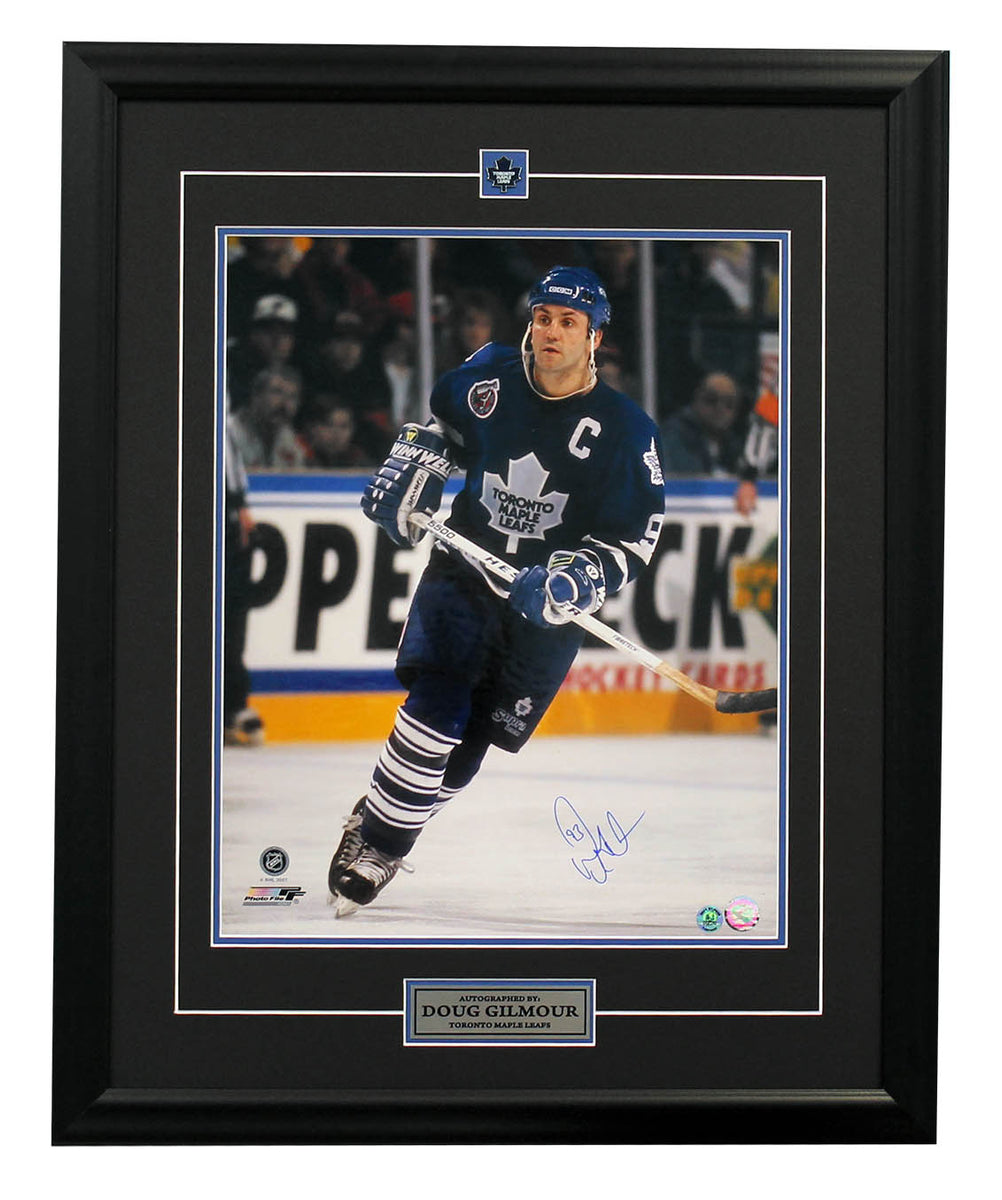 Doug Gilmour Toronto Maple Leafs HOF - 23x19 Signed Framed Print –  Universal Picture Framing