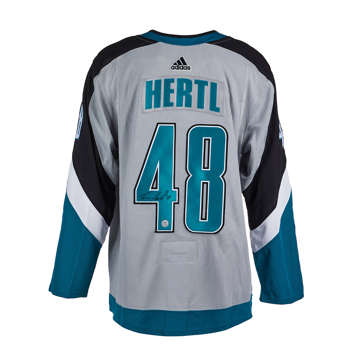 San Jose Retro Jersey AJ Sports Logan Couture Signed San Jose