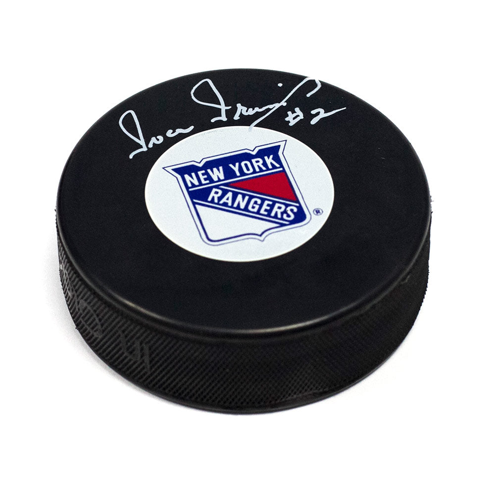 Ivan Irwin New York Rangers Autographed Hockey Puck | AJ Sports.
