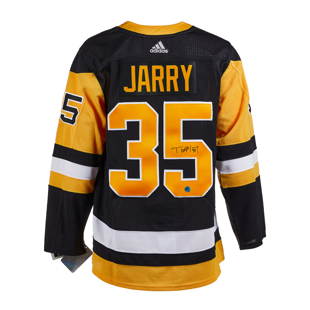 Tristan Jarry Pittsburgh Penguins Autographed Adidas Jersey | AJ Sports.