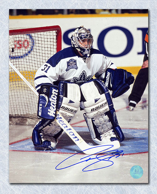 Curtis Joseph Toronto Maple Leafs Signed Final Gardens Game 8x10 Photo | AJ Sports.