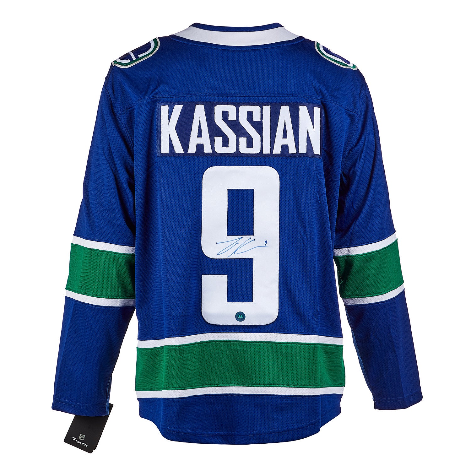 Zack Kassian Vancouver Canucks Autographed Fanatics Jersey | AJ Sports.