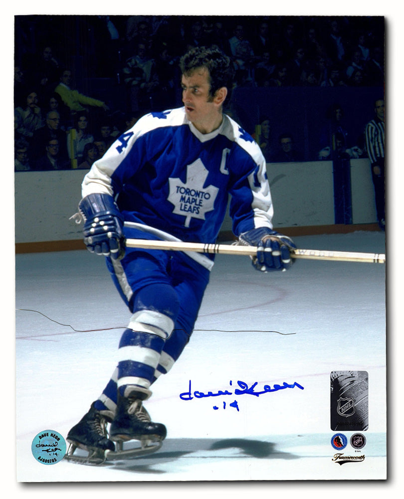 Dave Keon Toronto Maple Leafs Autographed NHL Hockey 8x10 Photo | AJ Sports.