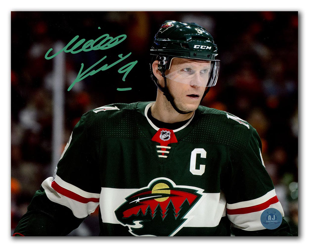 Mikko Koivu Minnesota Wild Signed Close-Up  Hockey 8x10 Photo | AJ Sports.