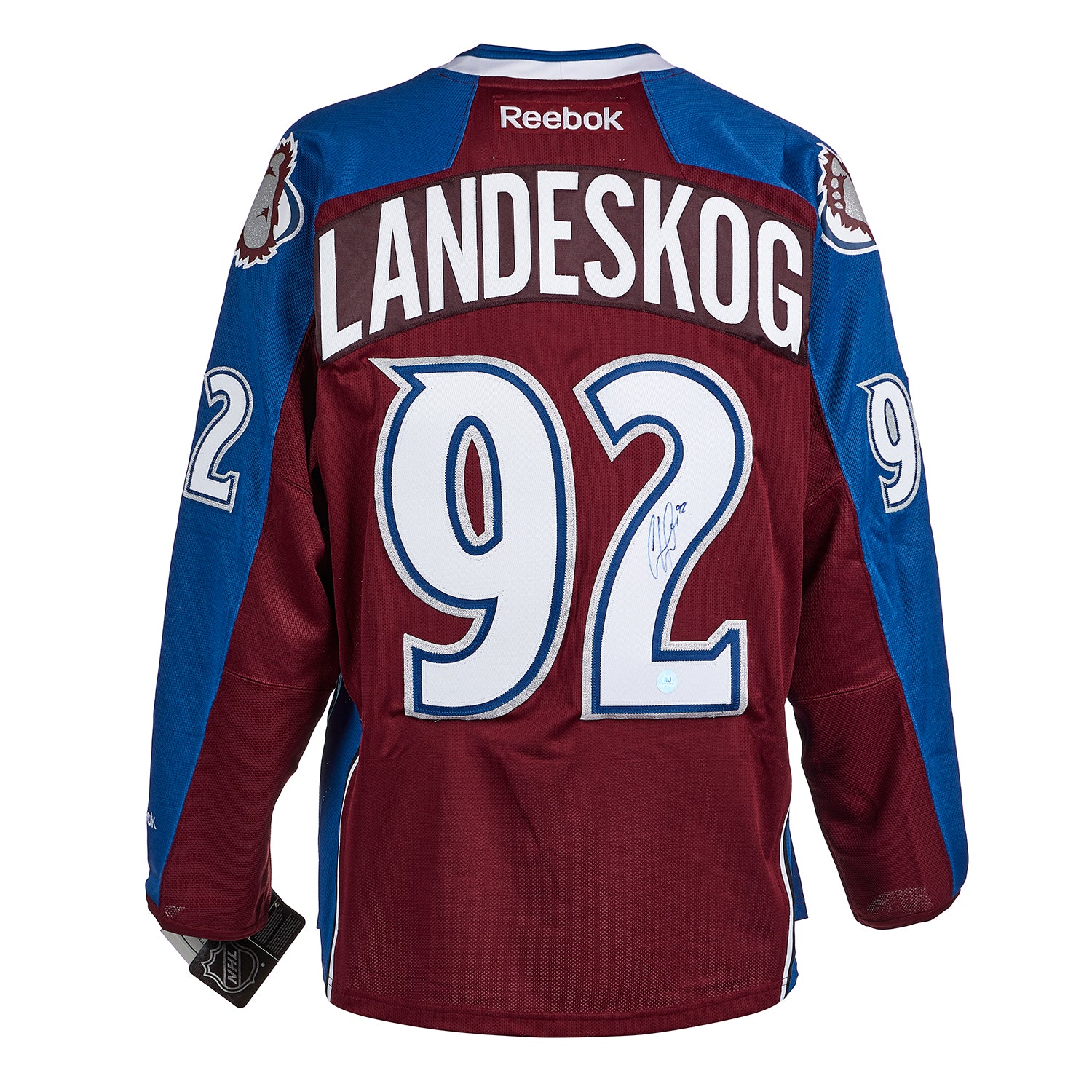 Gabriel Landeskog Colorado Avalanche Signed Rookie Reebok Jersey | AJ Sports.