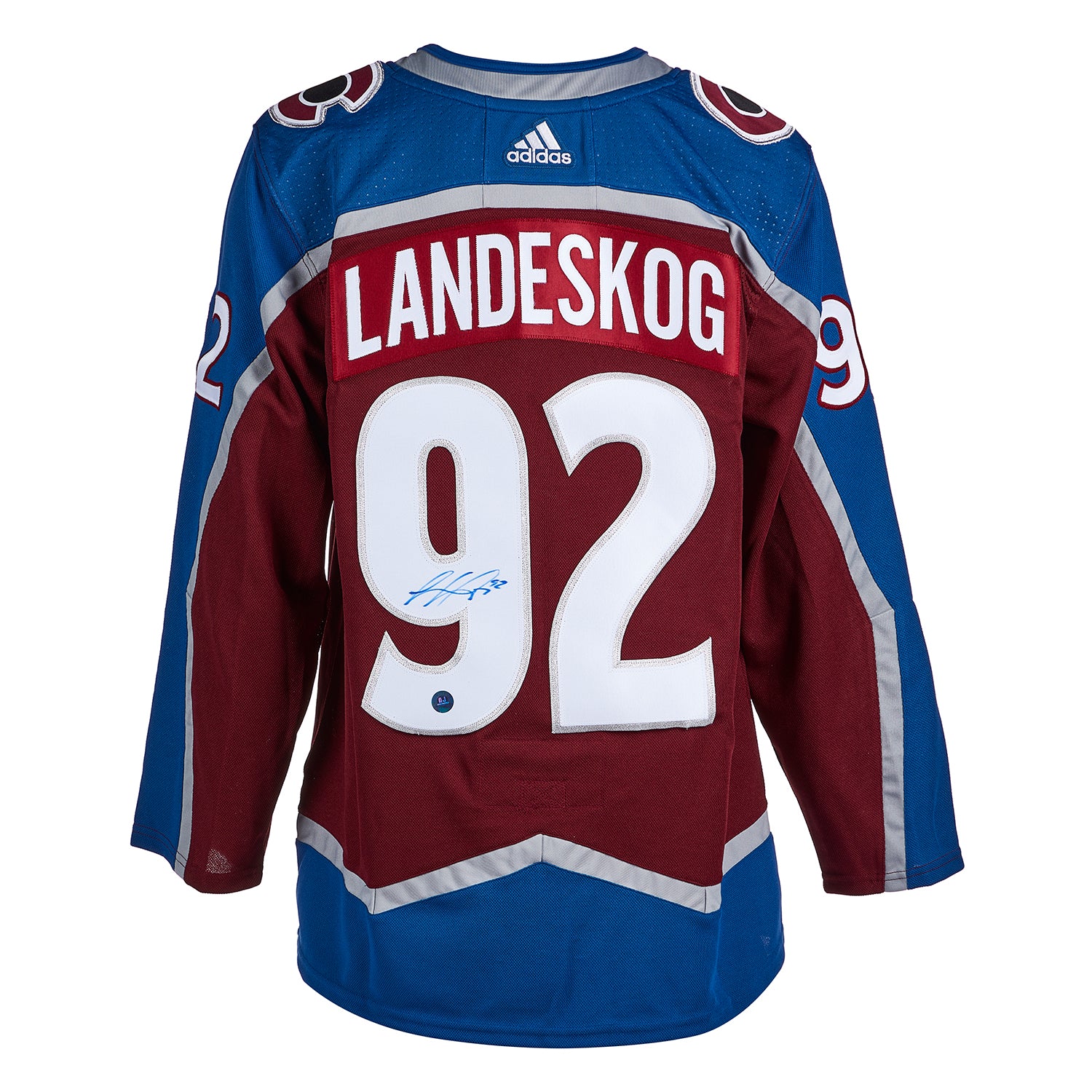 Gabriel Landeskog Colorado Avalanche Autographed Adidas Jersey | AJ Sports.