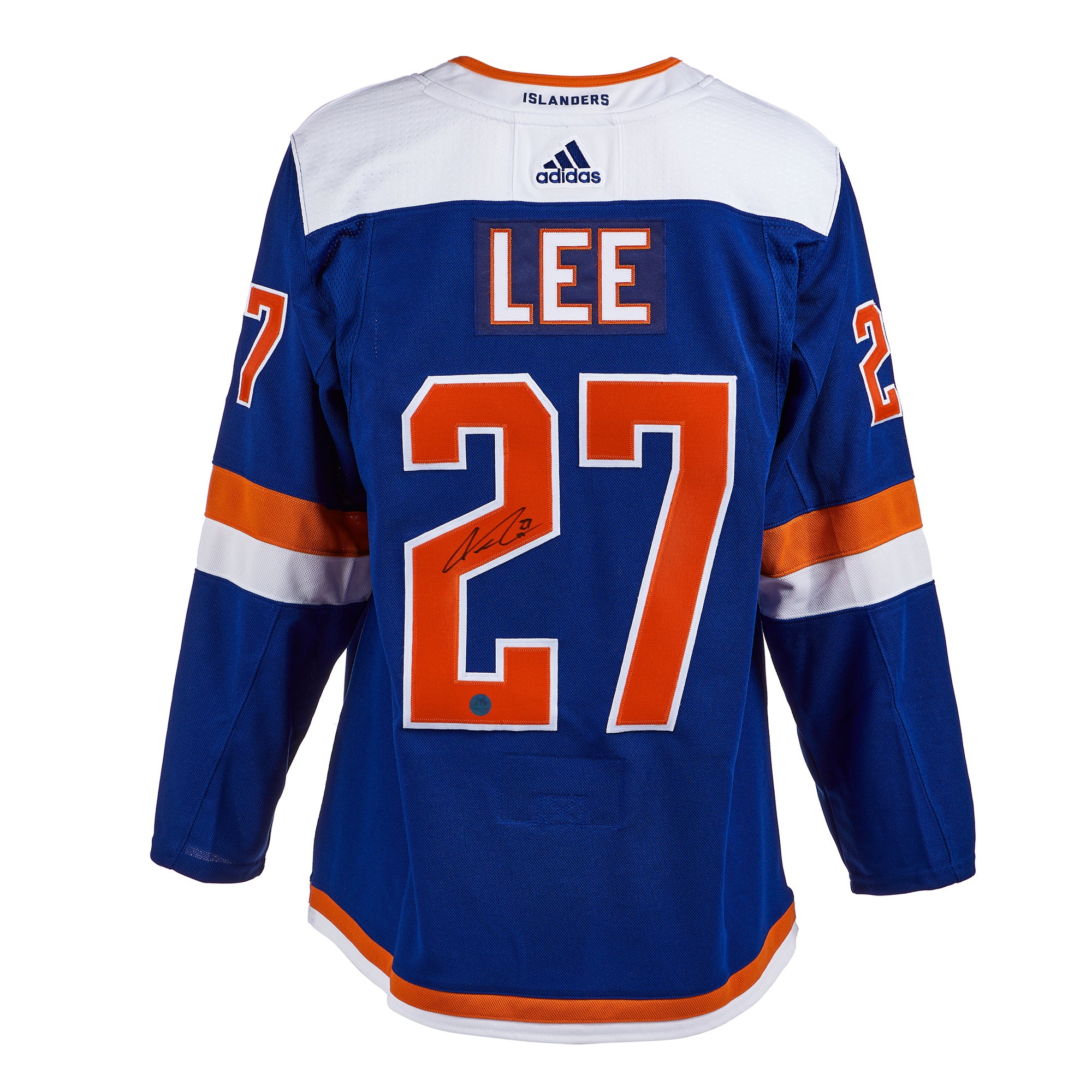 Anders Lee New York Isalnders Signed Alternate Adidas Jersey | AJ Sports.