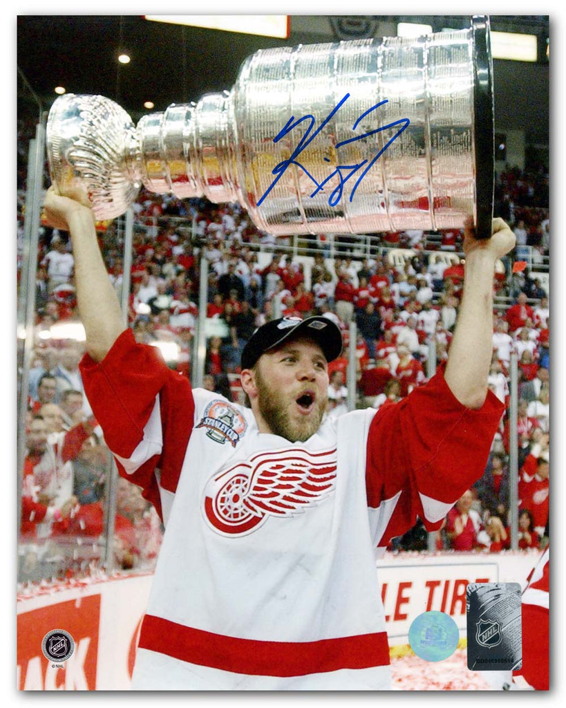 Kirk Maltby Detroit Red Wings Autographed 2002 Stanley Cup Champion 8x10 Photo | AJ Sports.