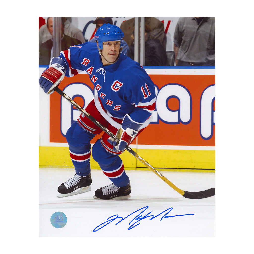 Mark Messier New York Rangers Autographed Action 8x10 Photo | AJ Sports.