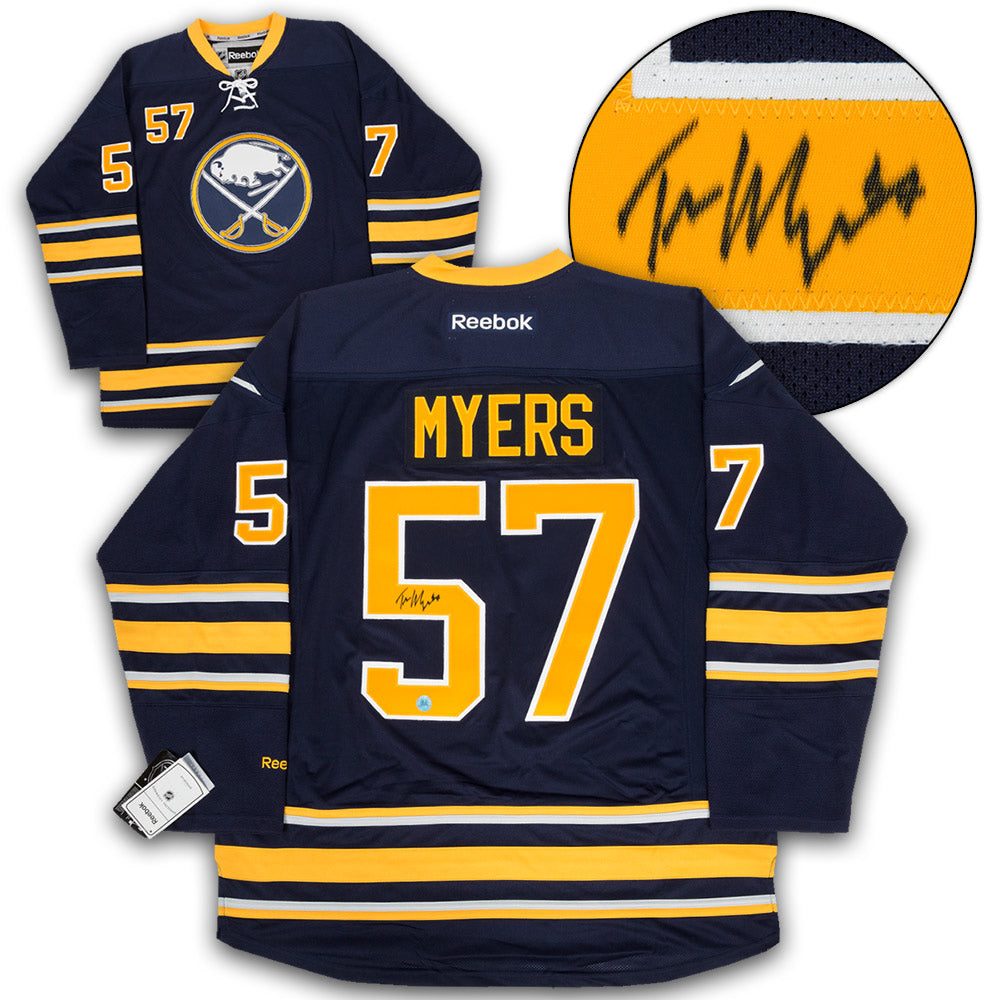 Tyler Myers Buffalo Sabres Autographed Reebok Jersey | AJ Sports.