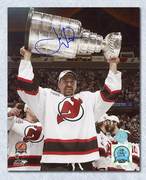 Joe Nieuwendyk New Jersey Devils Autographed 2003 Stanley Cup 8x10 Photo | AJ Sports.
