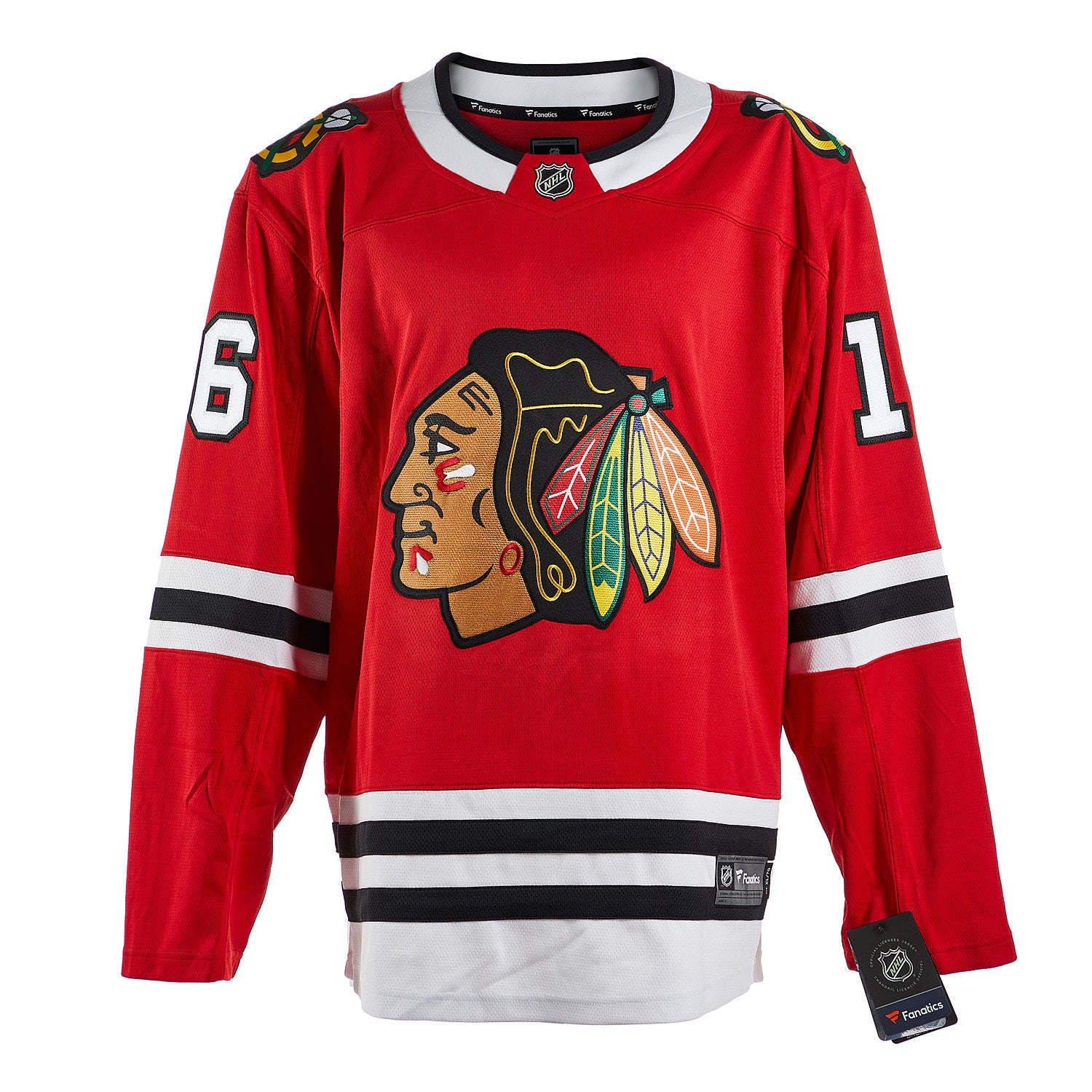 Ed Olczyk Chicago Blackhawks Autographed Fanatics Jersey | AJ Sports.