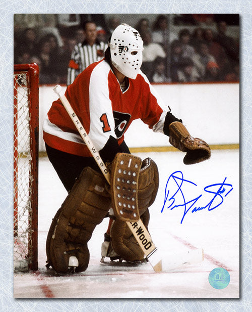 Bernie Parent Philadelphia Flyers Autographed Hockey 8x10 Photo | AJ Sports.