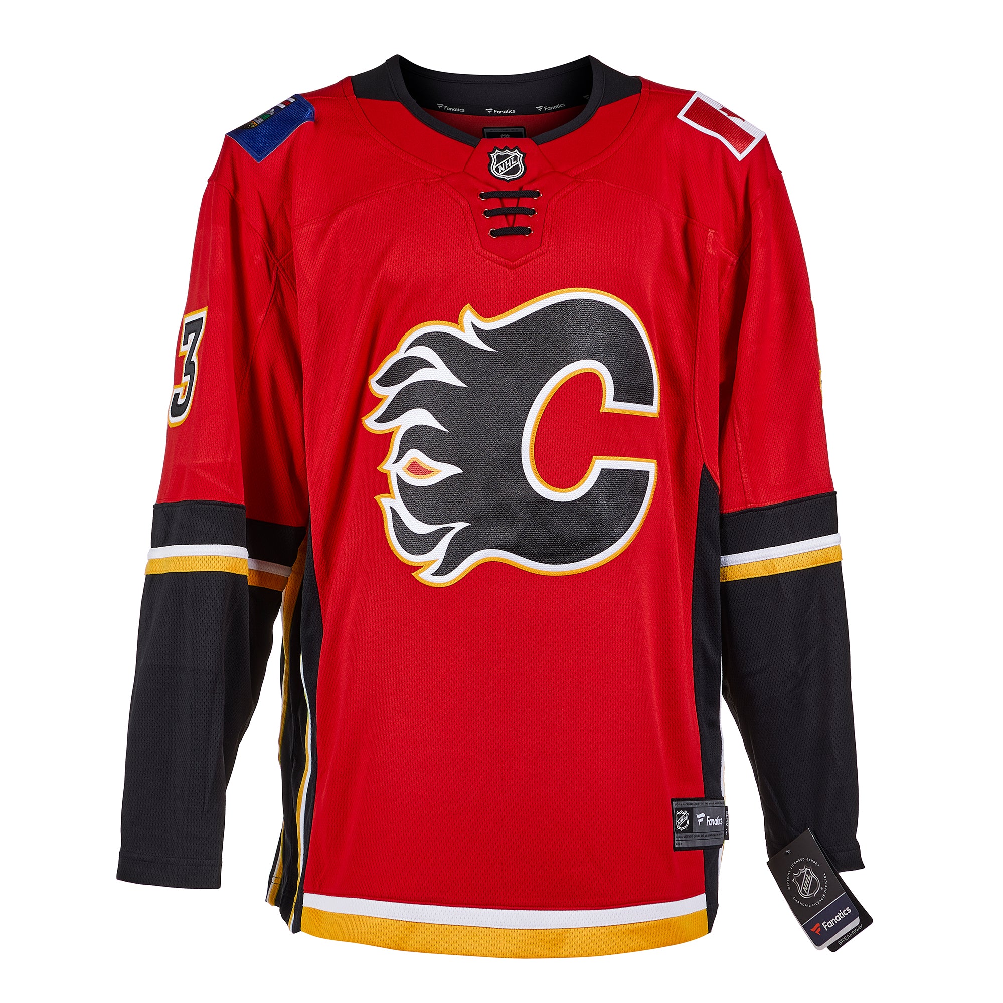 Dion Phaneuf Calgary Flames Autographed Fanatics Jersey | AJ Sports.