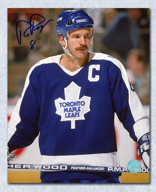Rob Ramage Toronto Maple Leafs Autographed Captain 8x10 Photo | AJ Sports.