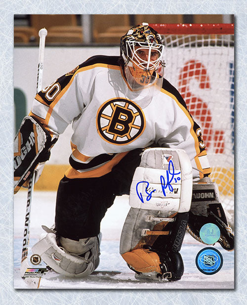 Bill Ranford Boston Bruins Autographed Goalie 8x10 Photo | AJ Sports.