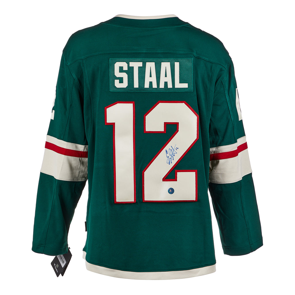 Eric Staal Minnesota Wild Autographed Fanatics Jersey | AJ Sports.