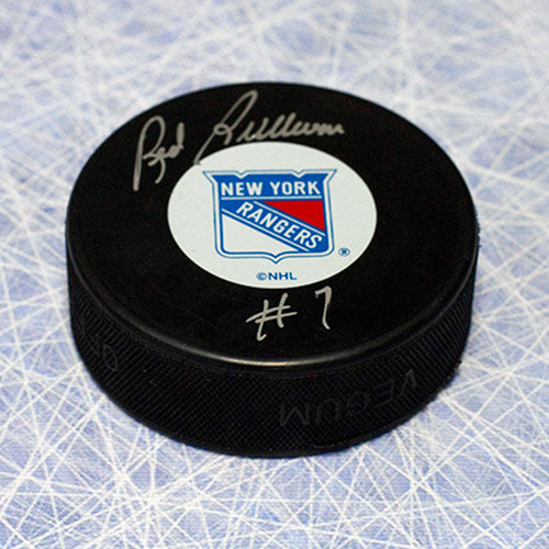 Red Sullivan New York Rangers Autographed Hockey Puck | AJ Sports.
