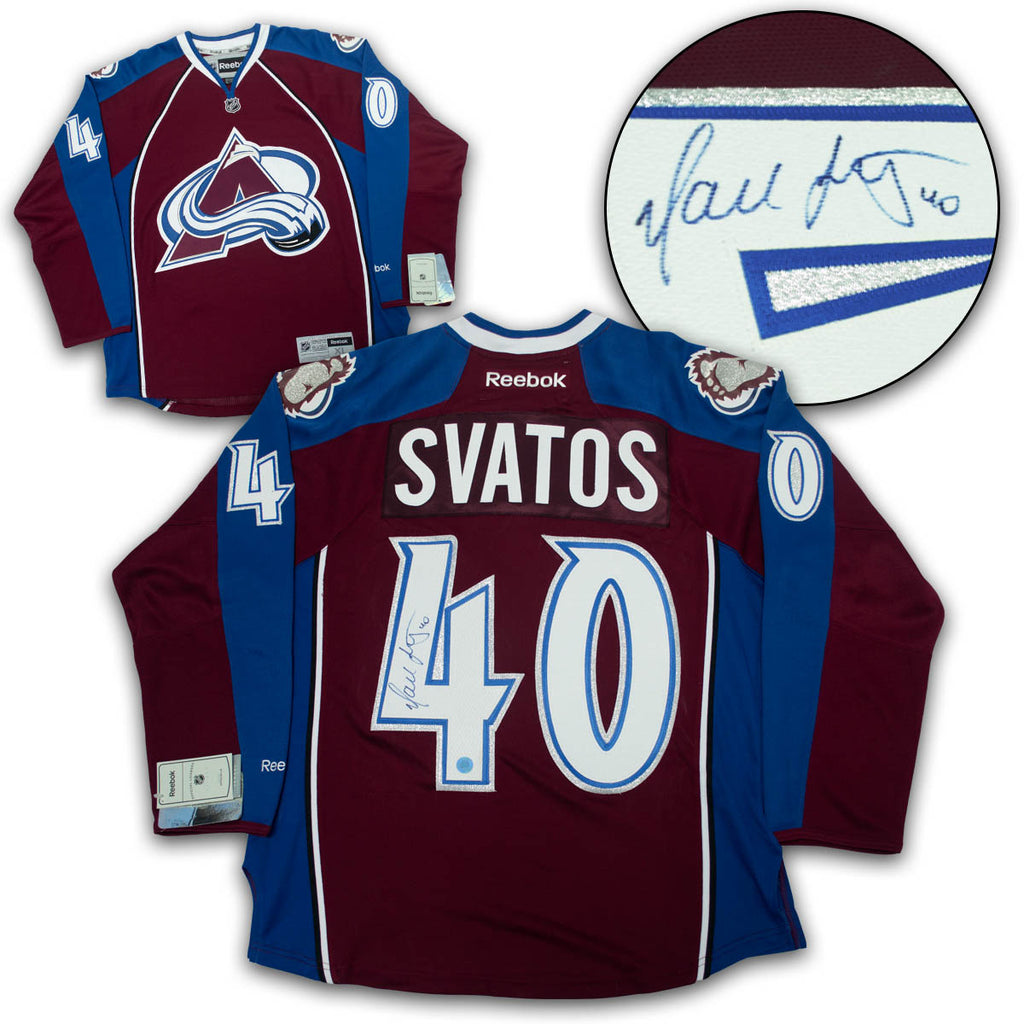 Marek Svatos Colorado Avalanche Autographed Reebok Jersey | AJ Sports.