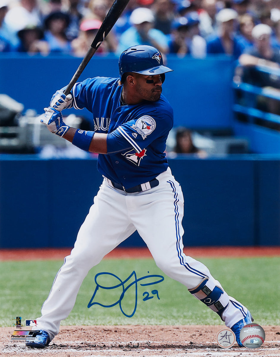 Devon Travis Signed Toronto Blue Jays Batting 11x14 Photo AJ Sports