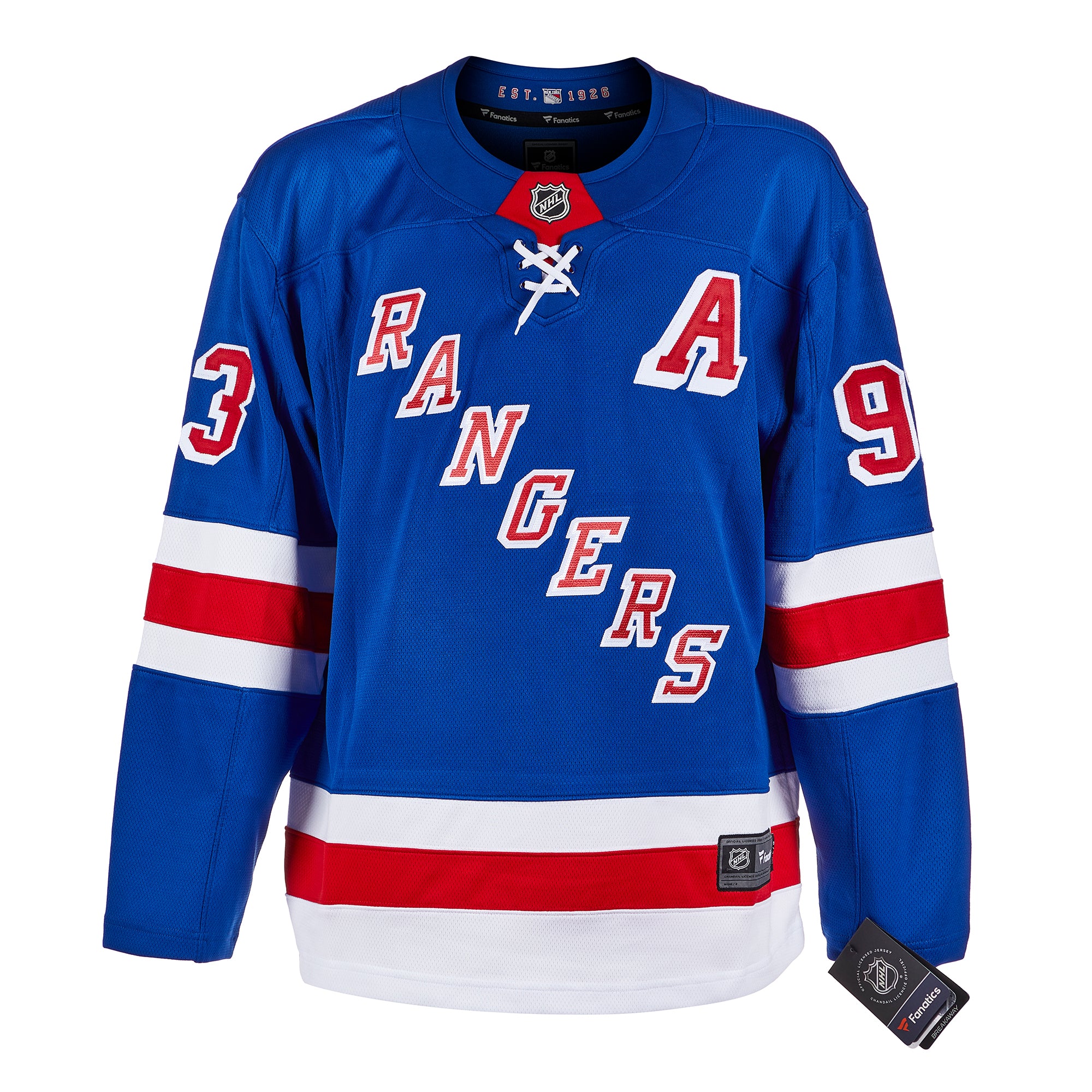 Mika Zibanejad New York Rangers Autographed Fanatics Jersey | AJ Sports.