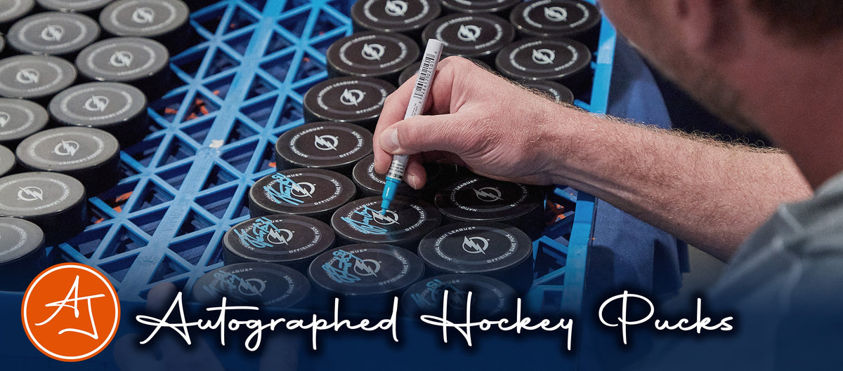 Autographed Pucks – AJ Sports