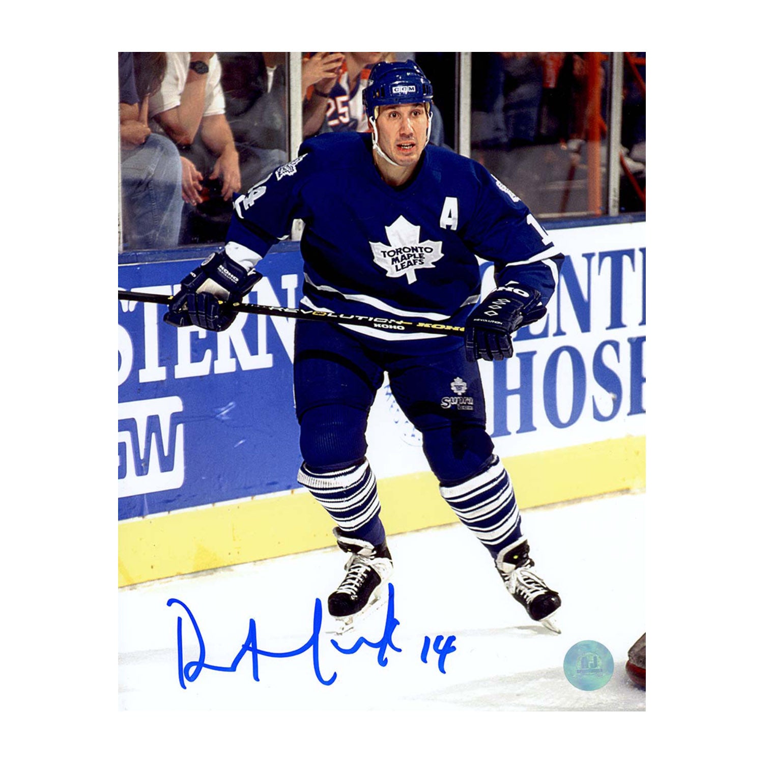 AJ Sports | Dave Andreychuk Signed Toronto Maple Leafs Hockey 8x10