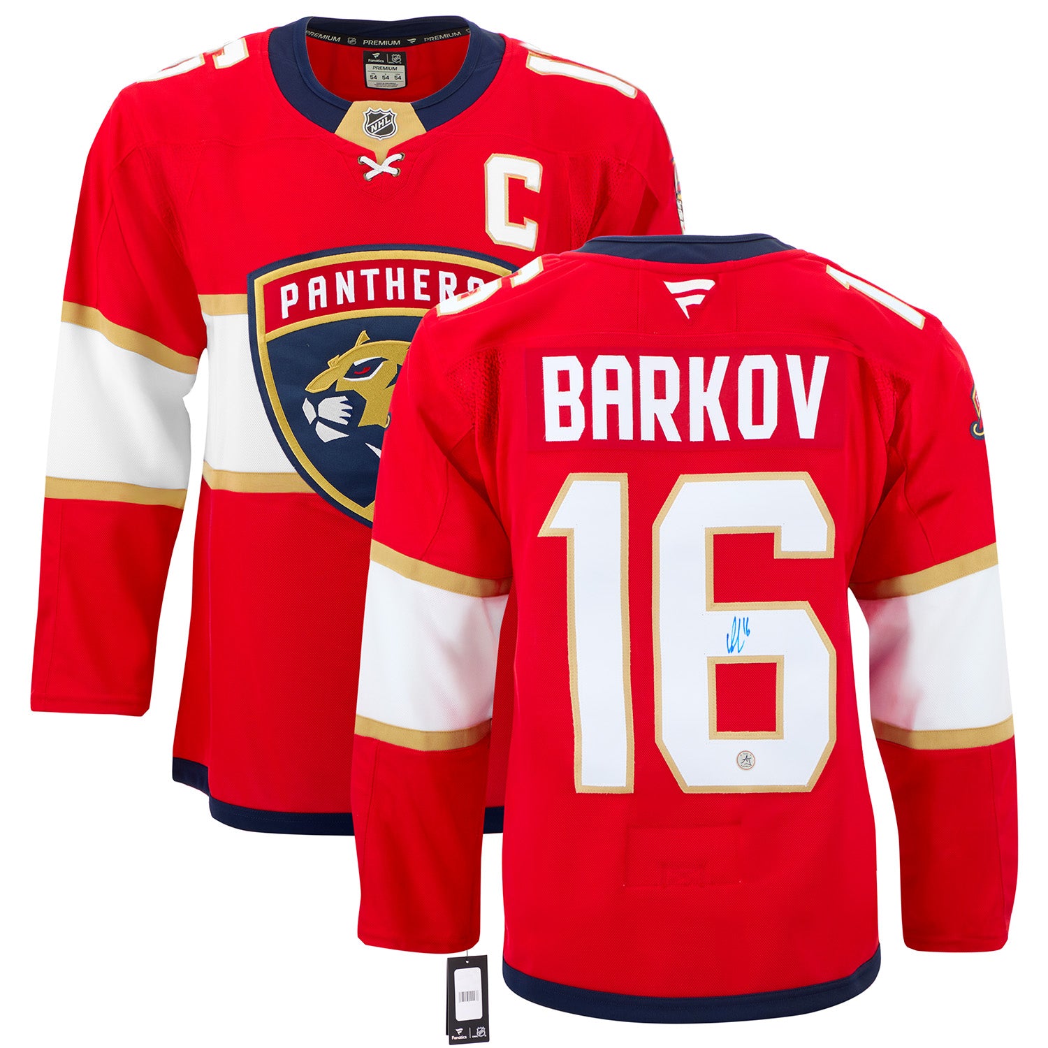AJ Sports | Aleksander Barkov Signed Florida Panthers Fanatics