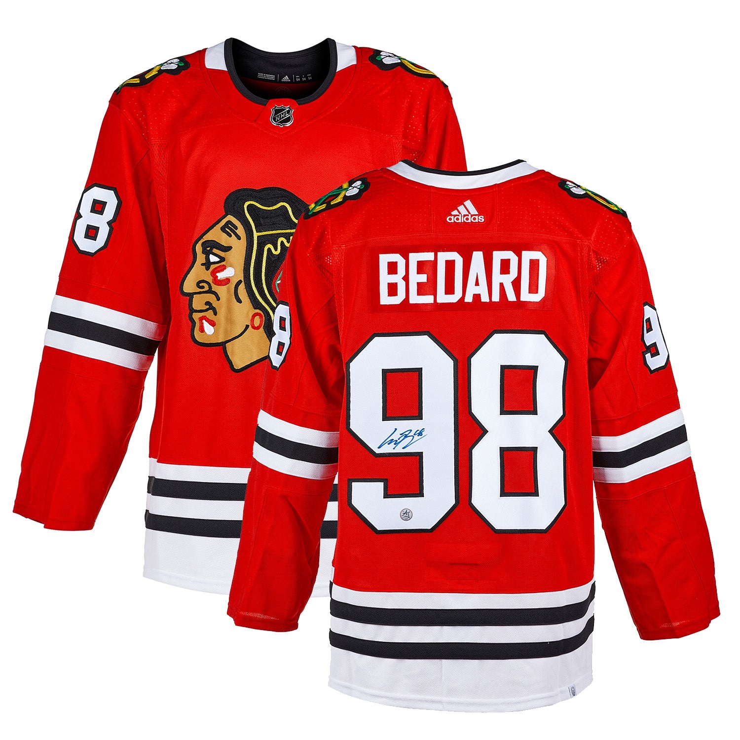 Connor Bedard Chicago Blackhawks Adidas Primegreen Authentic NHL Hocke –