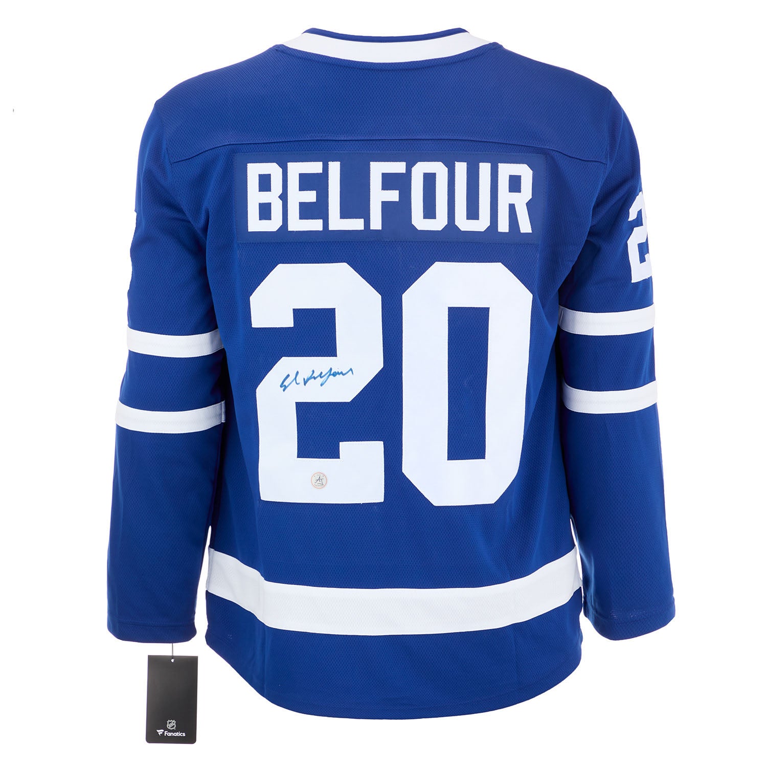 AJ Sports | Ed Belfour Autographed Toronto Maple Leafs Fanatics