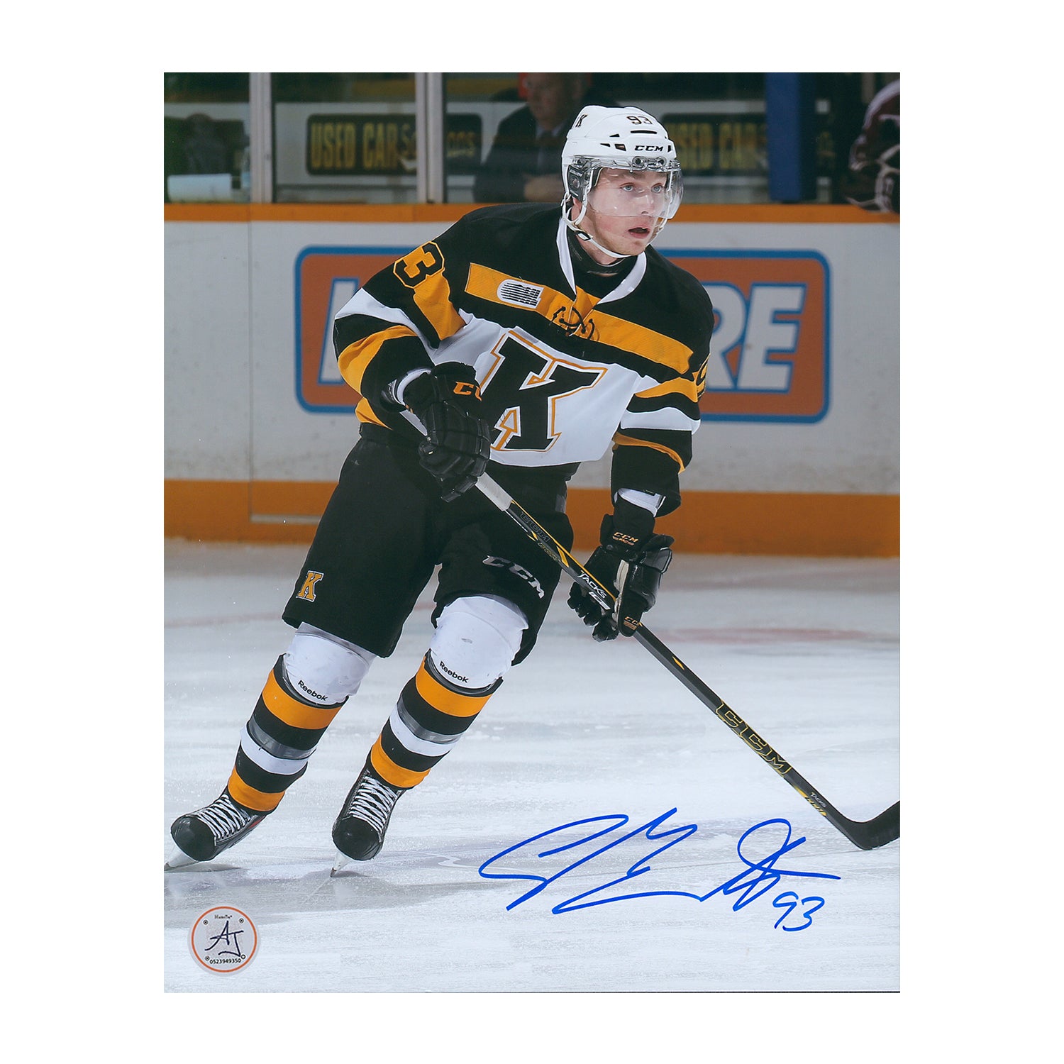 AJ Sports | Sam Bennett Autographed Kingston Frontenacs 8x10 Photo