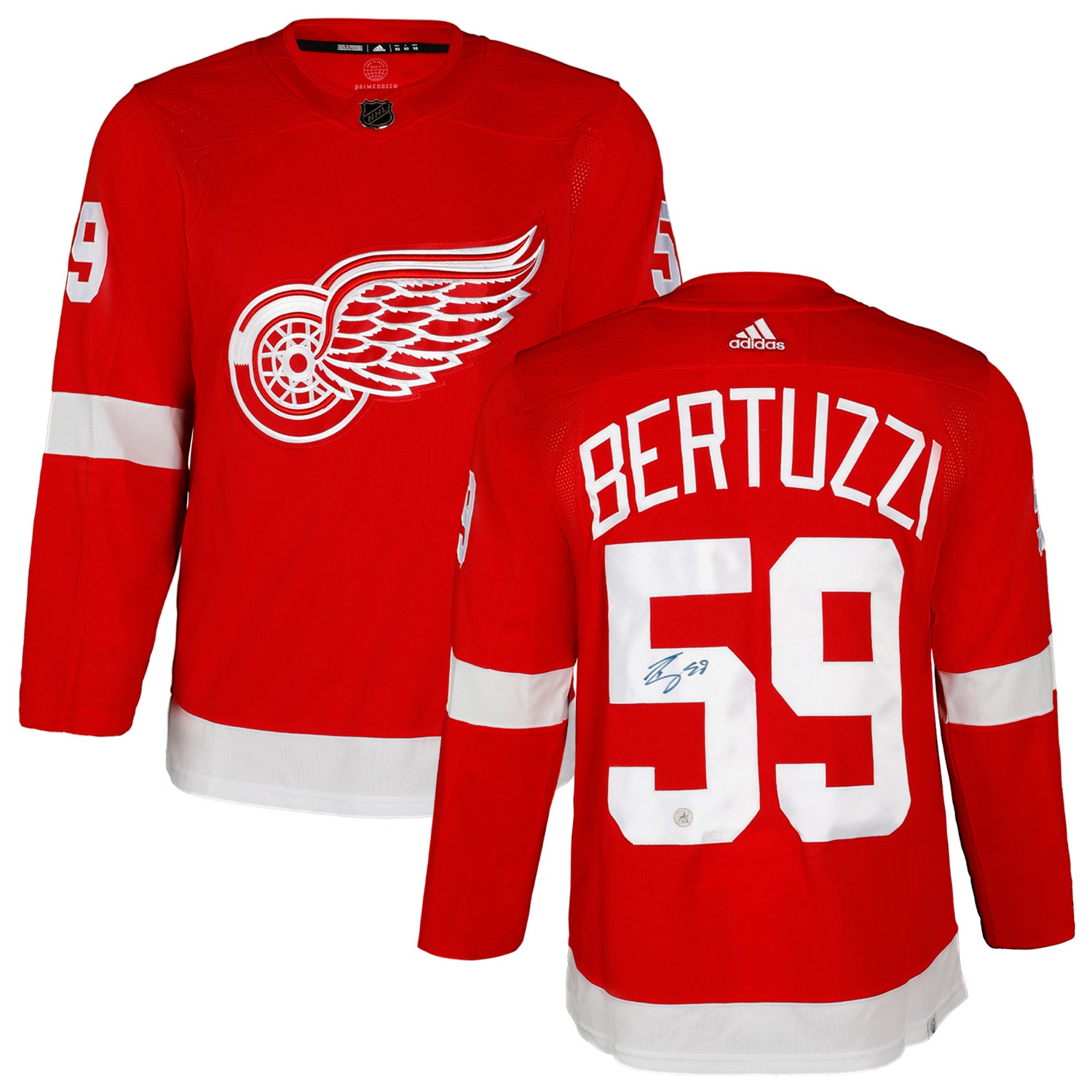 AJ Sports | Tyler Bertuzzi Autographed Detroit Red Wings Red