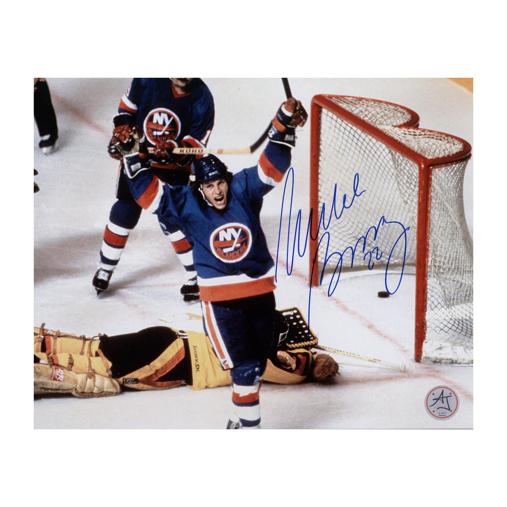 Mike Bossy New York Islanders HOF Autographed Puck - NHL Auctions