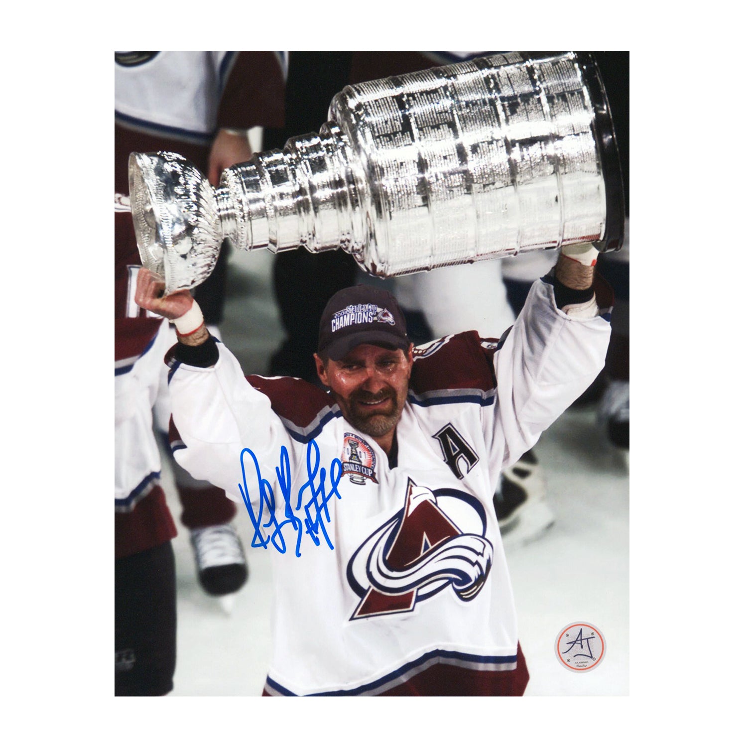 Ray Bourque dédicacé par Ray Bourque Avalanche du Colorado 8