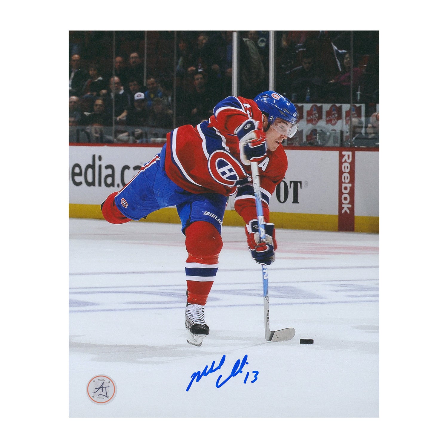 AJ Sports | Mike Cammalleri Autographed Montreal Canadiens Game