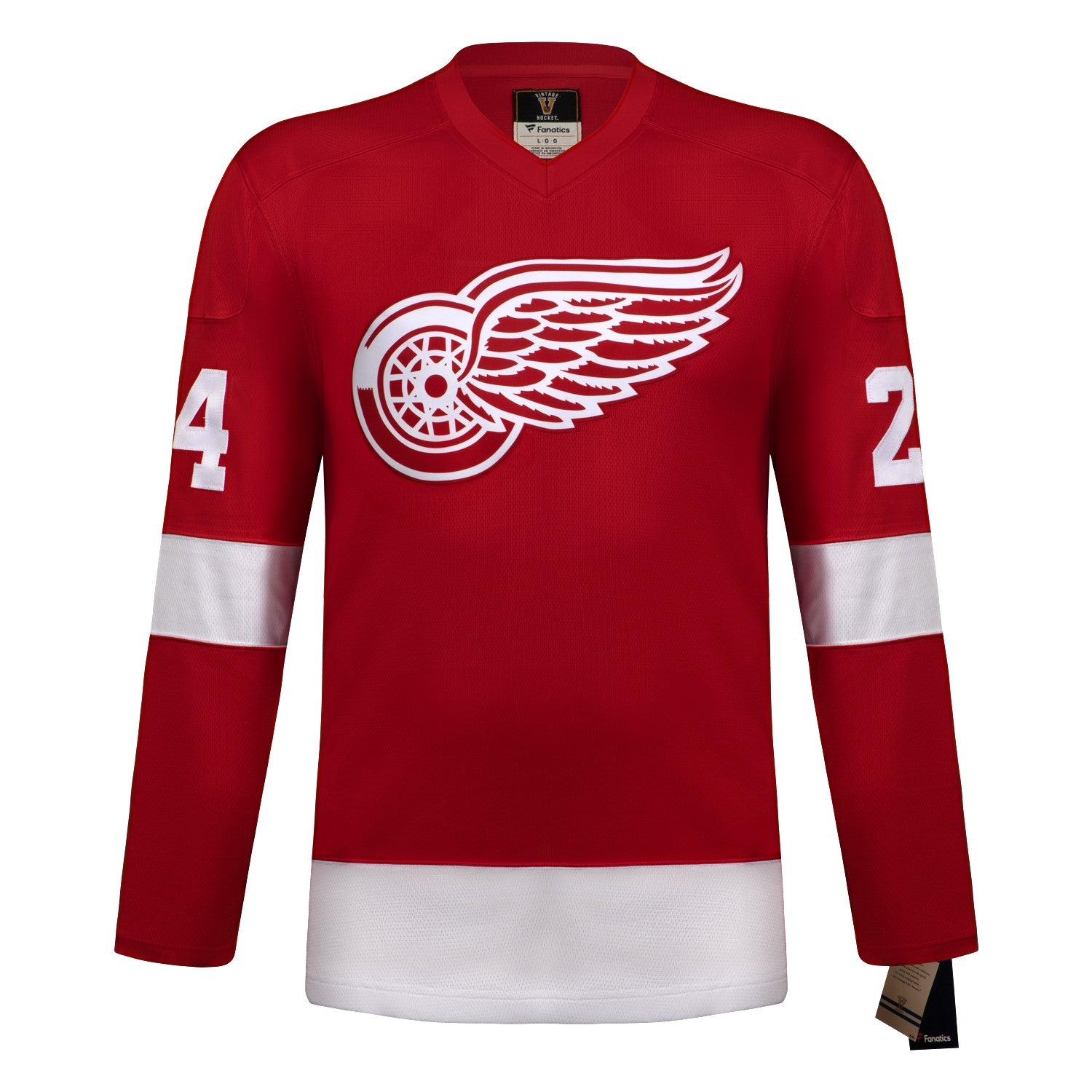 AJ Sports | Chris Chelios Signed Detroit Red Wings Throwback