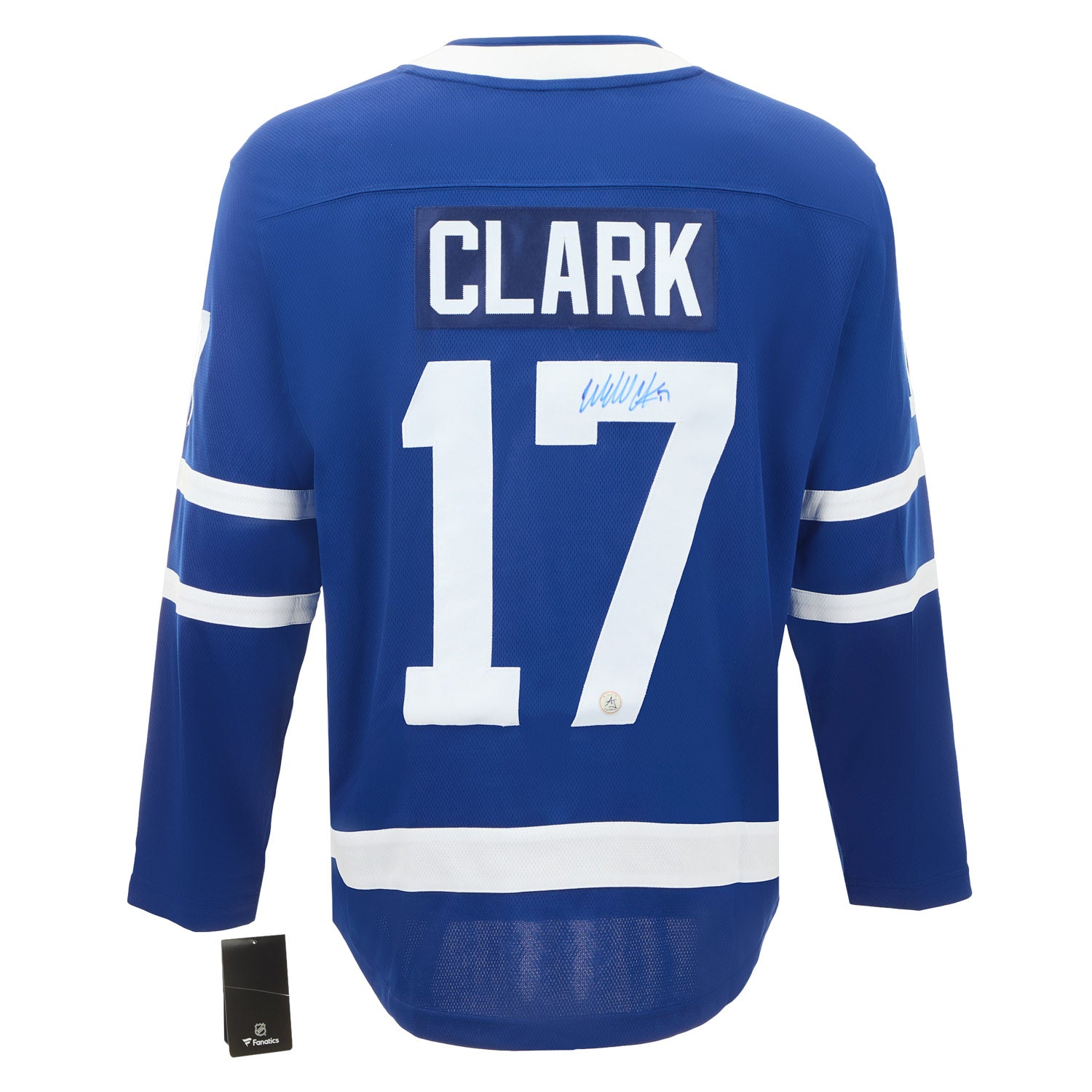 AJ Sports | Wendel Clark Autographed Toronto Maple Leafs Fanatics