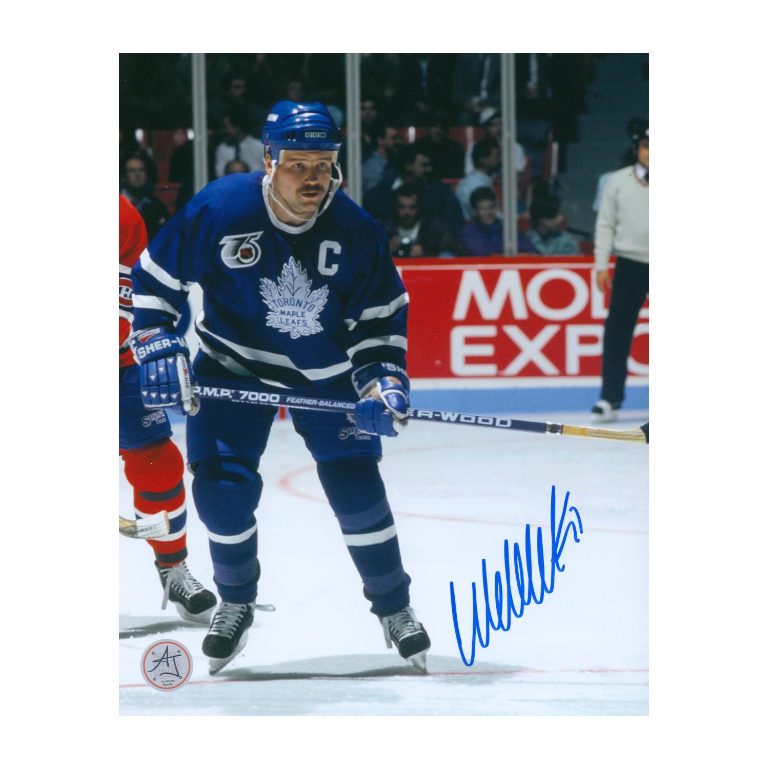 AJ Sports | Wendel Clark Signed Toronto Maple Leafs Heritage 8x10 Photo