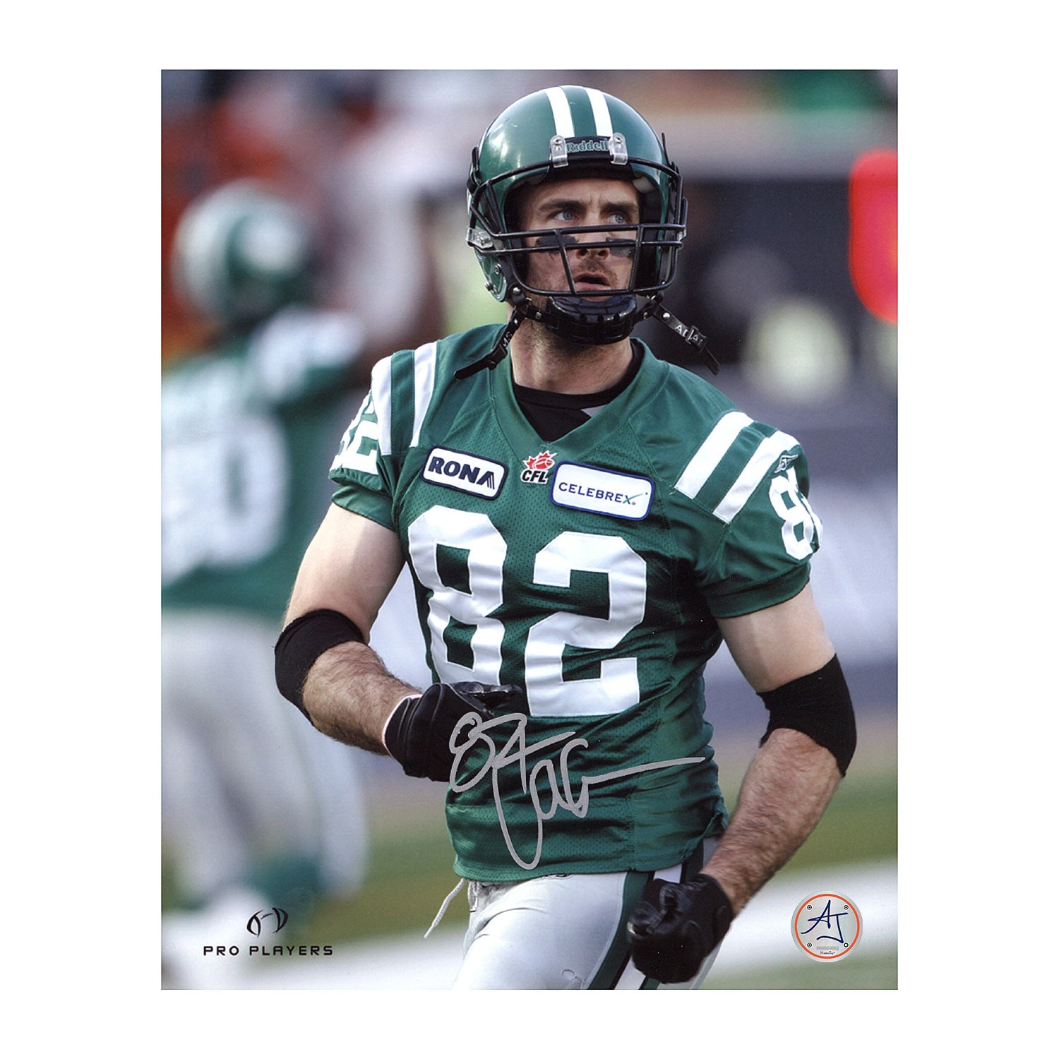AJ Sports | Jason Clermont Autographed Saskatchewan Roughriders