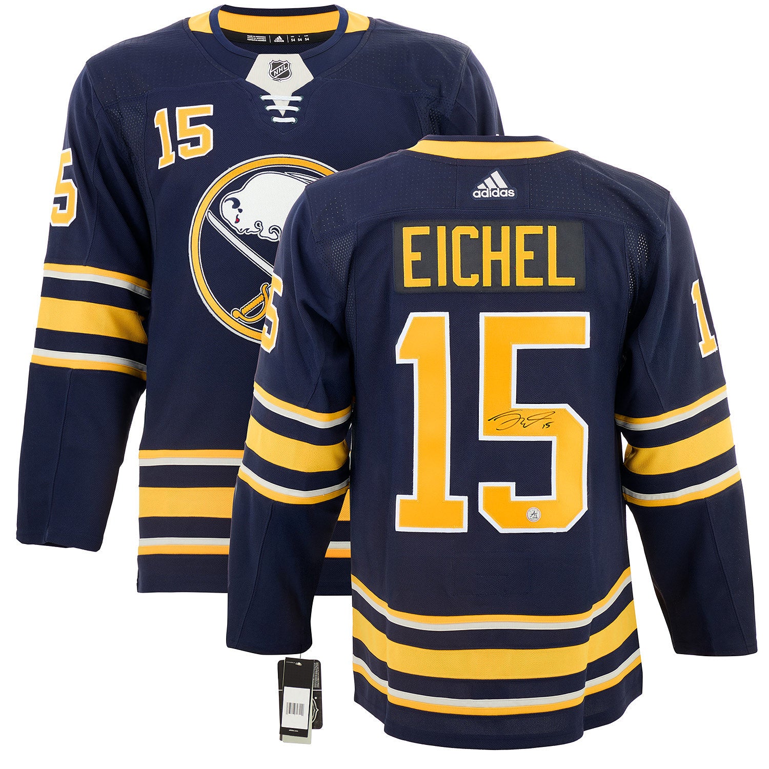 AJ Sports | Jack Eichel Autographed Buffalo Sabres adidas Jersey