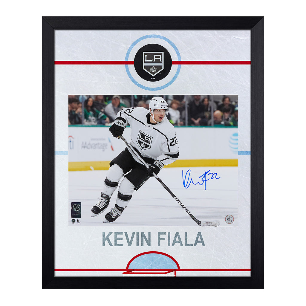 Kevin Fiala Signed Los Angeles Kings Hockey 8x10 Photo