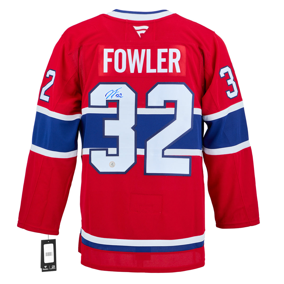 AJ Sports | Jacob Fowler Autographed Montreal Canadiens Fanatics ...