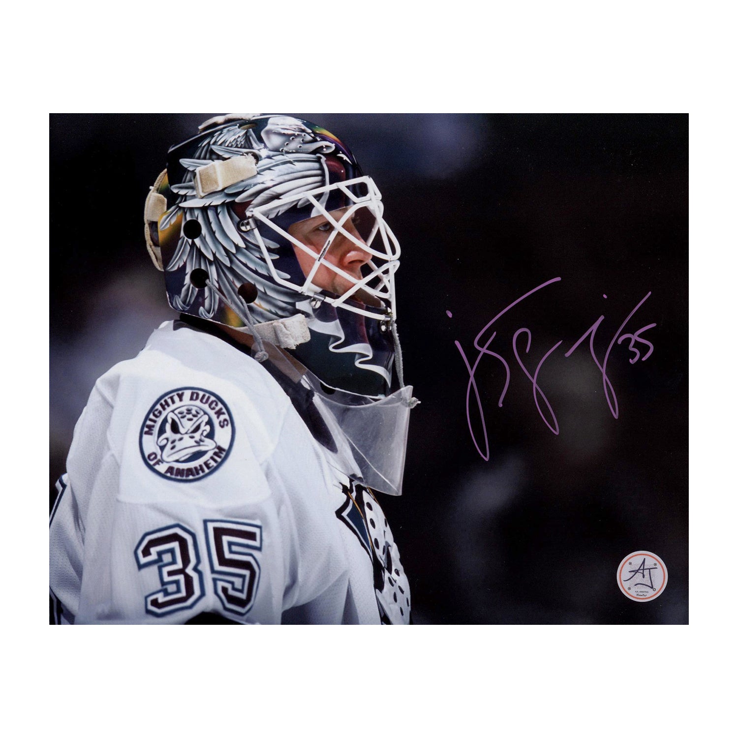 Autographed Anaheim Ducks Chris Pronger Fanatics Authentic 8 x 10 Goal  Celebration Photograph