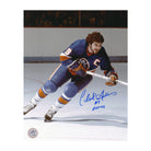 AJ Sports | Clark Gillies Autographed New York Islanders Captain 8x10 Photo