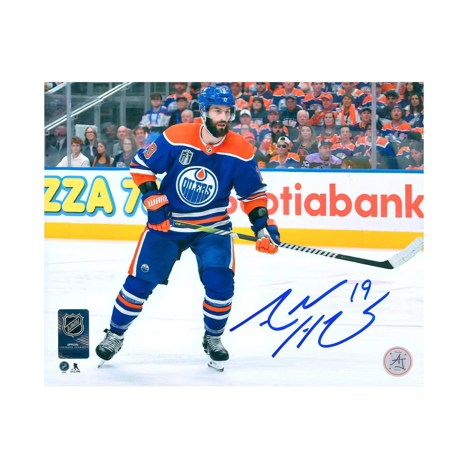 AJ Sports | Adam Henrique Autographed Edmonton Oilers Stanley Cup Finals 8x10 Photo