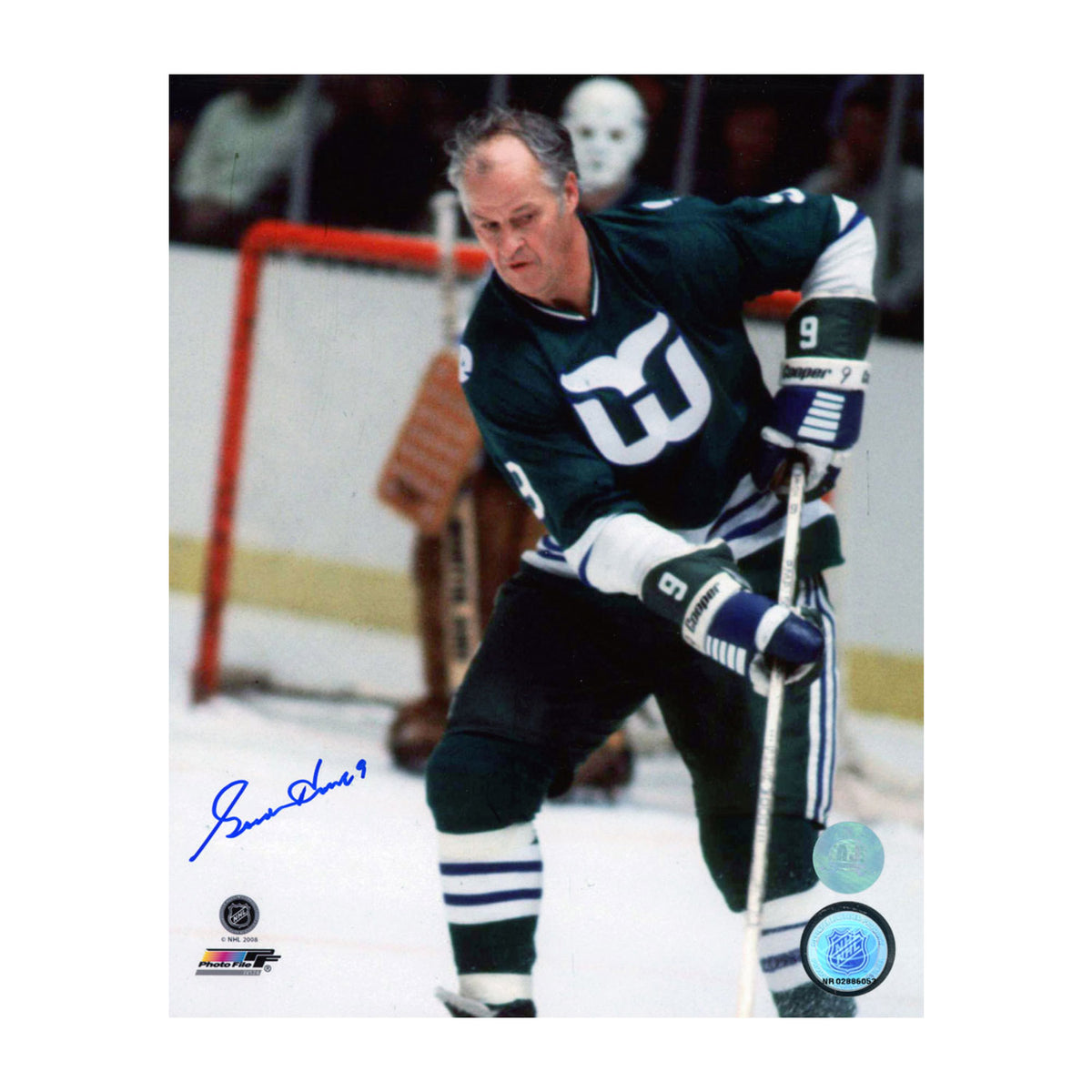AJ Sports | Gordie Howe Autographed Hartford Whalers 8x10 Photo