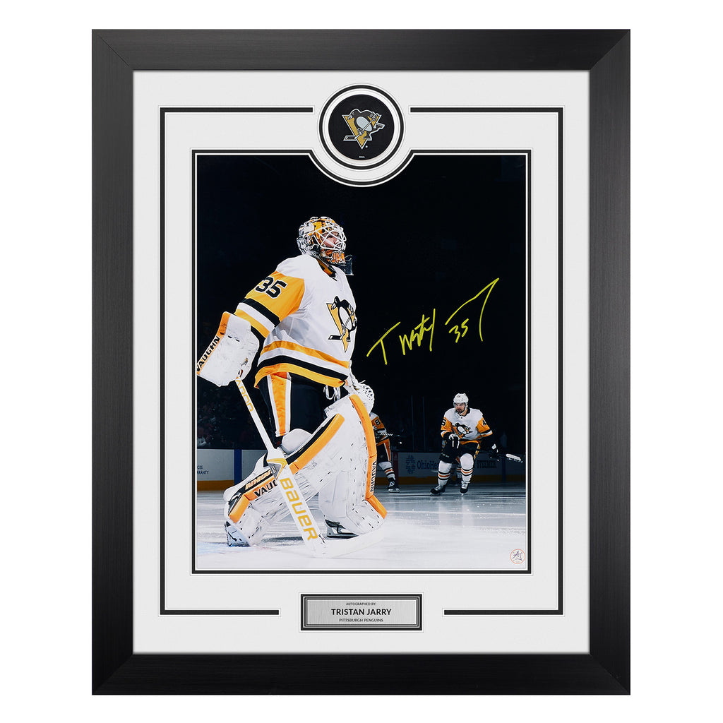 Tristan Jarry Autographed Pittsburgh Penguins adidas Reverse Retro Pro  Jersey - NHL Auctions