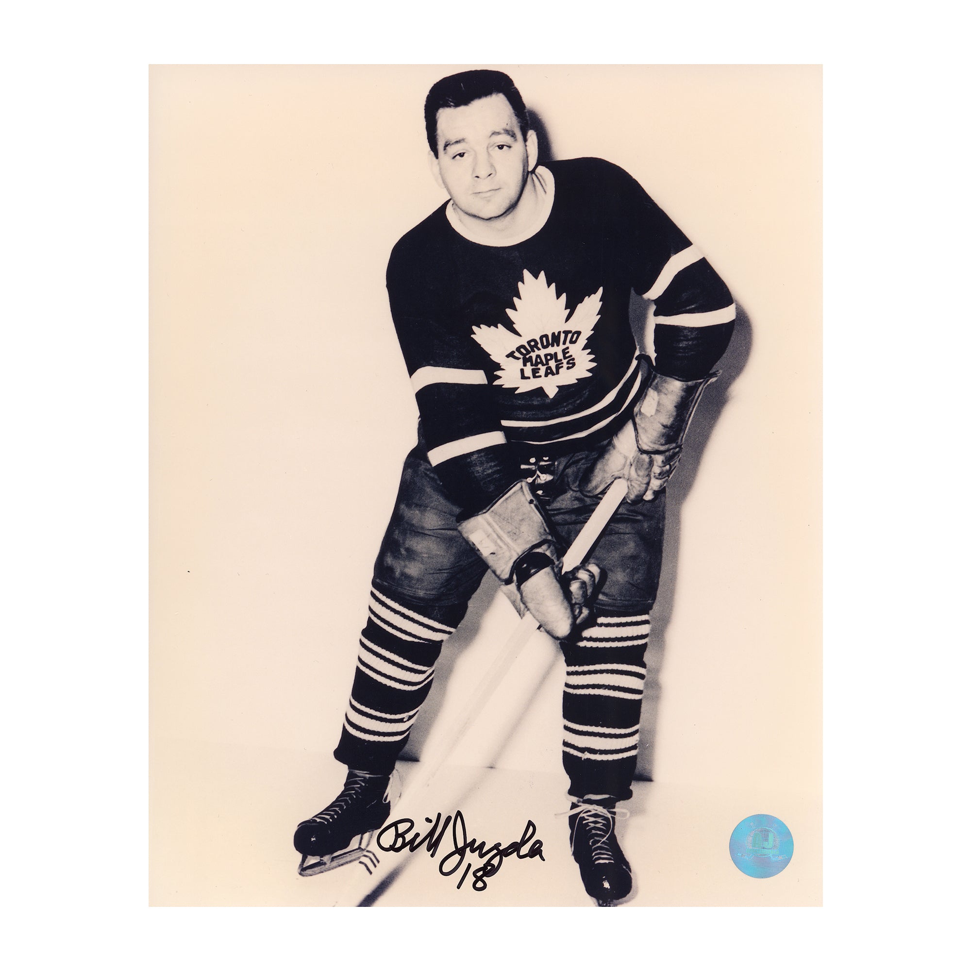 AJ Sports | Bill Juzda Autographed Toronto Maple Leafs 8x10 Photo
